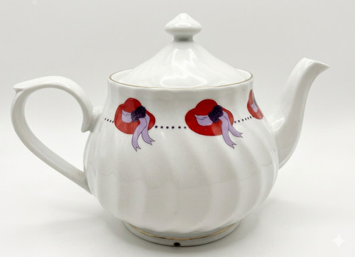 Vintage darice ceramic teapot - vintage,