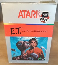 Atari 2600 E.T. The Extra-Terrestrial With Manual And Original Box