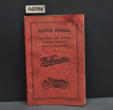 VTG 1971 Velocette Service Manual Viper Venom MSS Clubman Scrambler Repair Guide
