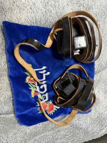 Tefillin tfilin tfillen blue - tfilin,