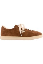 PRADA BROWN MEN'S LANE SUEDE