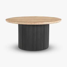 Round Real Solid Marble Top