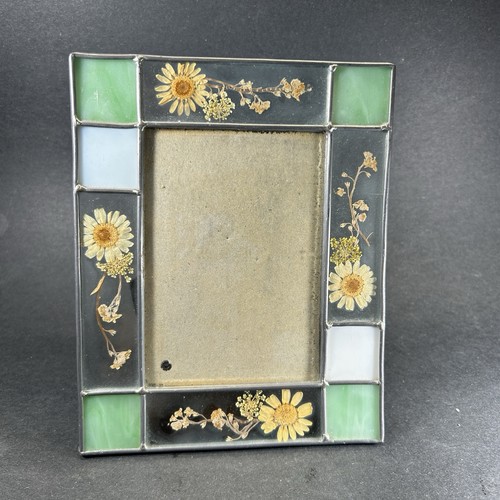 Vintage stained glass picture - vintage,