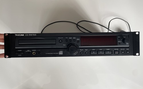 Tascam rw700 player - tascam, cd-rw700