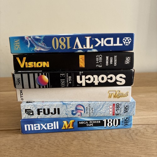 Vhs blank tape - blank, bundle