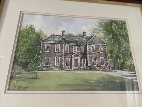 Original signed watercolor - original,