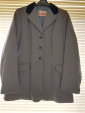Caldene Tweed Riding Jacket Womens 36 UK 12 Blue Wool Show Hacking Equestrian