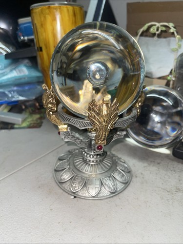 Rare merlin crystal - ball, by