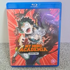 My Hero Academia Complete Season 4 Blu Ray Region 2 UK Anime Manga Japanese VGC