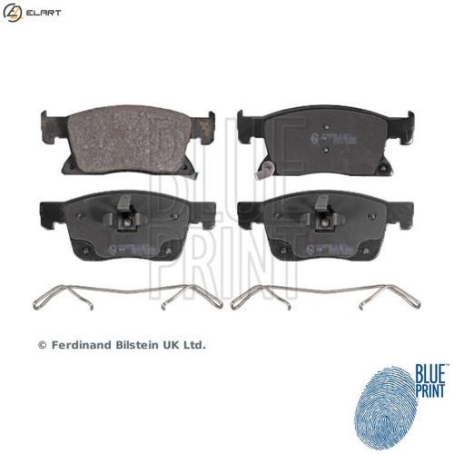 Brake pad set disc - set,
