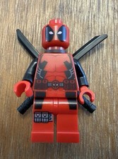 Genuine Lego Superheroes Deadpool Minifigure (SH0032)
