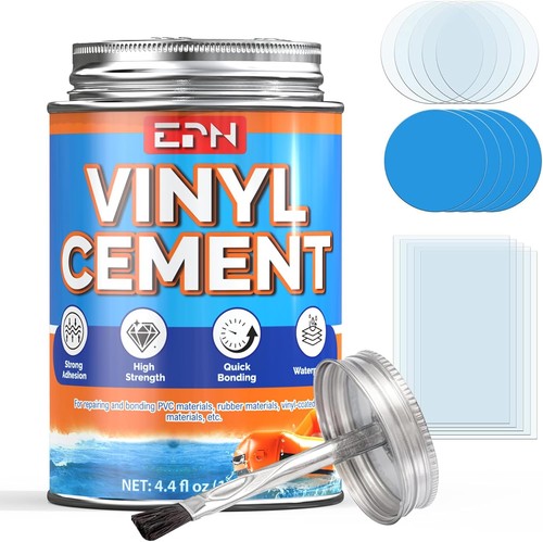 Vinyl cement 4oz waterproof - cement, 4.4oz