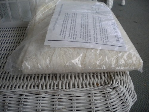 Vintage lace shower curtain - ,