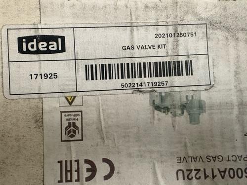 Ideal 171925 gas valve - kit,