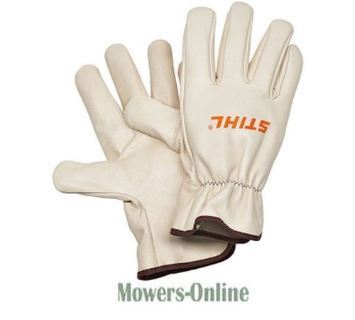 Stihl white full grain leather - stihl,