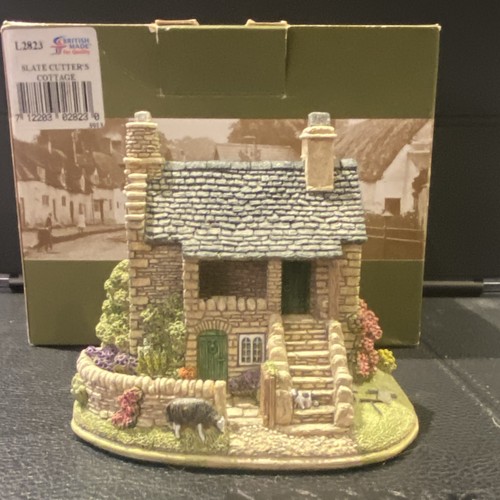 Lilliput lane slate cutter - slate, cutter's