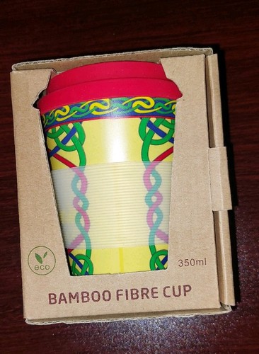 Eco bamboo fibre cup - bamboo,