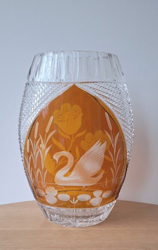 Huge vintage czech bohemian - huge,
