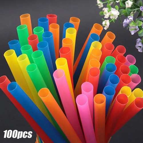 100pcs 11mm thick - boba, straws