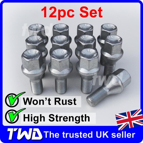 12x alloy wheel bolts - wheel,