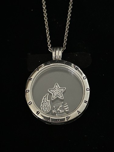 Pandora silver 75cm chain - silver,