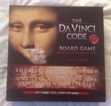 2006 THE DAVINCI CODE BOARD GAME BASED ON THE MOTION PICTURE BY ROSEART