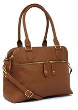 Large Faux Leather Hobo