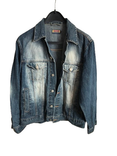 Jinglers denim jacket coat - jinglers,