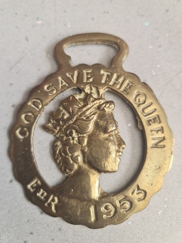 Antique horse brass