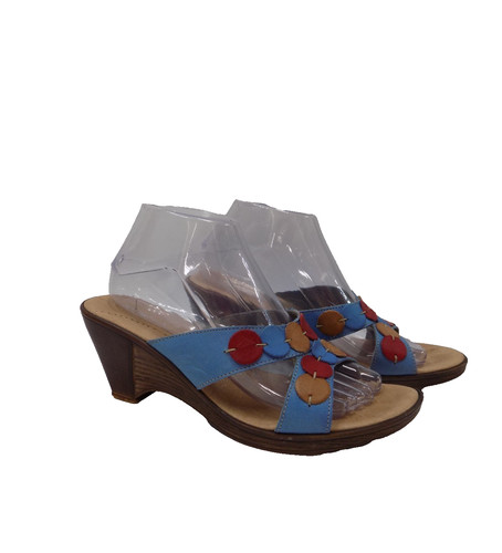 Moshulu sandals wedge heel - heel, uk