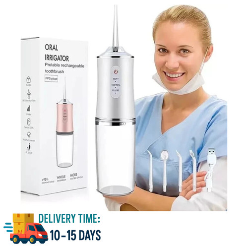 New cordless water flosser - new,
