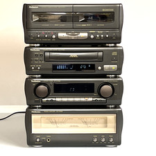 Technics CA-1060 Hi-Fi Stereo Stack System VU METERS Made in Japan Serviced