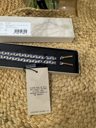 Golden goose laces - print,