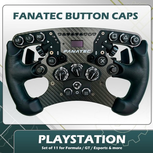 Standard fanatec button caps - standard,