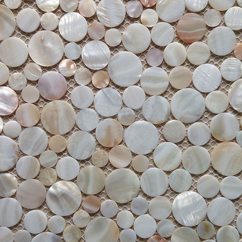 11pcs random penny round - 11pcs, shell