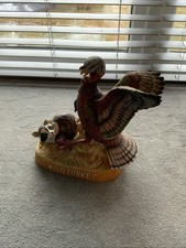 Empty Handcrafted Limited Edition Porcelain Decanter Austin Nichol’s Wild Turkey