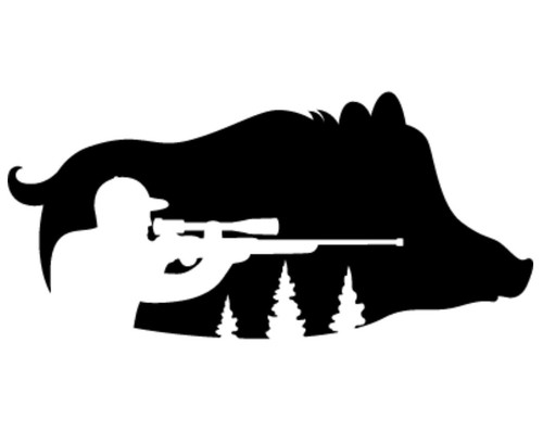 Hunting vinyl decal sticker - vinyl,