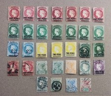 St Helena QV Surcharges &