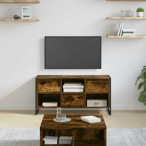 Walplus brown smoke oak - smoke, tv