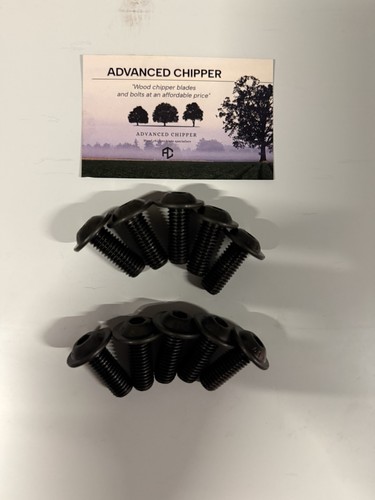 Chipper blade bolt - bolt, fit