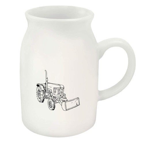 300ml tractor with - with, digger