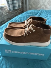 Reef Mens Beach Shoes Cushion Coast Mid SE Dark Brown UK 9