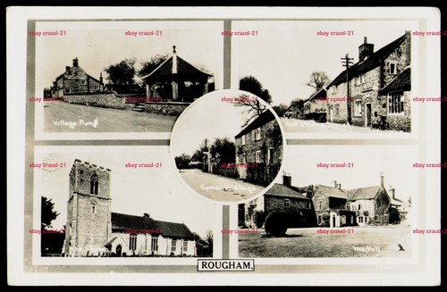 Rougham suffolk postcard - suffolk,