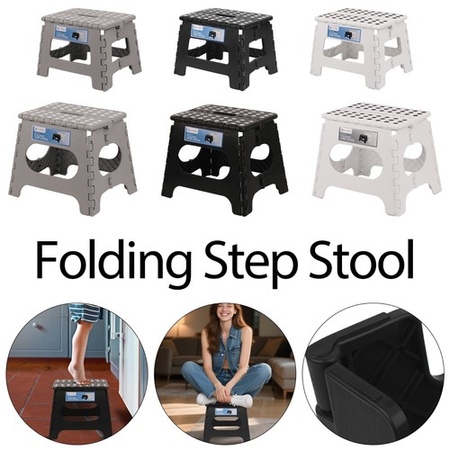 Plastic step stool - plastic, folding