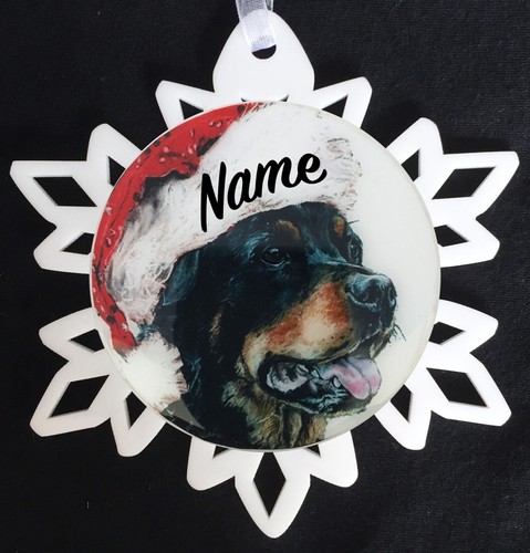 Santa rottweiler dog - rottweiler,