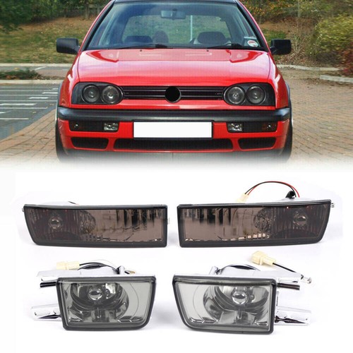 Front bumper fog light smoke - bumper,