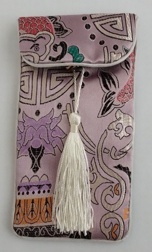New pink embroidered faux - pink,