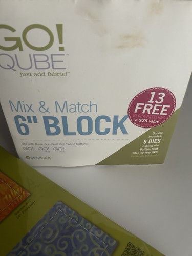Accuquilt qube mix match - go!, &