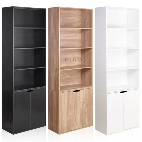 Tier bookcase with door - tier,