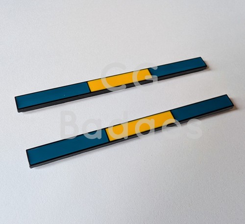 Sweden swedish flag chrome - 2,